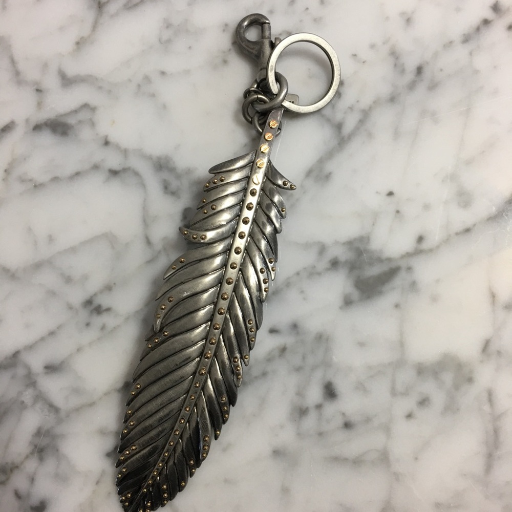Limited Edition Coach Feather Bag Charm